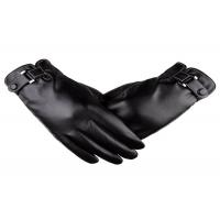 Fashion Windproof Leather Driving Gloves 100 G Weight Used For Adult