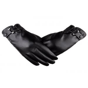 China Fashion Windproof Leather Driving Gloves 100 G Weight Used For Adult supplier