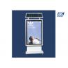 Lockable Solar Powered Light Box , Outdoor Advertising Light Box For Street