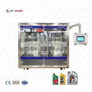 Automatic Engine Oil Packaging Filling Machine For Lubricant Motor Oil Filler Capper