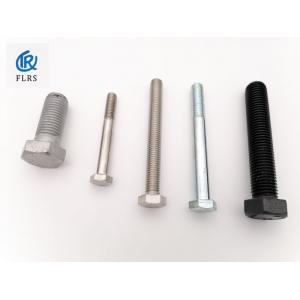 China Carbon Steel DIN933 M2 Hex Head Cap Screw HDG Surface supplier