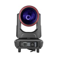 China 300w Moving Head Light Beam Light Show Stage Disco Move Head Beam Pattern Light With Led Ring Strip Dj Event on sale
