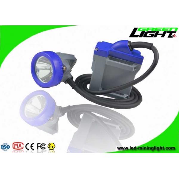 Buy cheap Underground Safety Mining Cap Lights 10000lux Rechargeable 6.6Ah Lithium Ion Battery from wholesalers