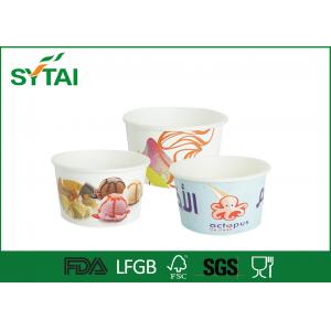 China Extra large Recycle custom printed ice cream containers For Cold Food supplier