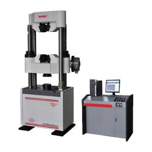 China Computerized Hydraulic Universal Testing Machine Worm Gear Drive 600 KN Capacity supplier