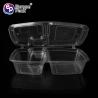 PP packaging box plastic box take-out food box 2 compartments