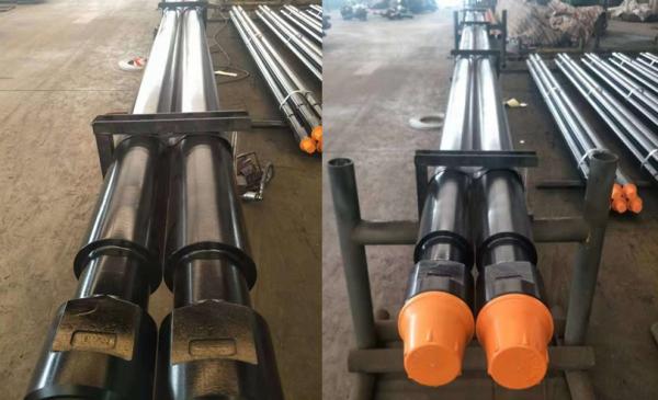 Friction welded Oil and Gas Well DTH Drilling Tools Threaded Steel Rod Pipe With