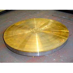Gr70 Copper Clad Plate ASTM B432 Tube Sheet For Heat Exchanger