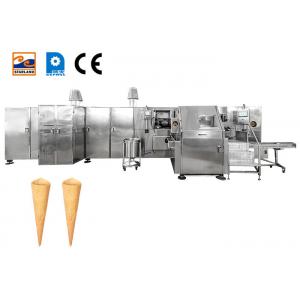 China Large Stainless Steel Barquillo Cone Production Line Fully Automatic Ice Cone Maker supplier