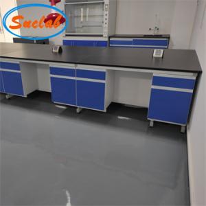 China Multipurpose Chemistry Laboratory Table Anti Corrosion Metal Material supplier