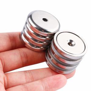 Round Cup Neodymium Magnets Small Countersunk Pot Magnets for Tools Holding and Hanging