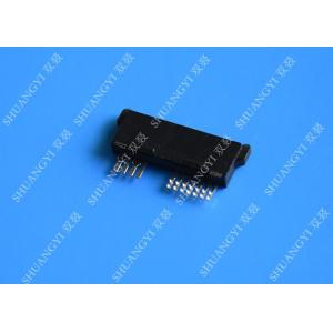 China Conector negro de los datos del Pin SATA de la hembra 13, conector vertical del PWB de 1.0A mini SATA supplier