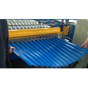 China Structural Roof Panel Steel Corrugated Roll Forming Machine Approved CE supplier