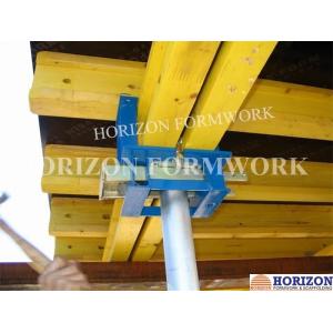China Q235 Steel Slab Formwork Systems Table Head 230*145mm To Clamp Double H20 Beams supplier