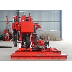 Red GK200  Engineering Drilling Rig , High Speed Portable Core Drilling Machine