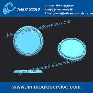 China thin walls ice-cream containers and lids mould, thin walls Ice Bucket Lids mould, iml cup supplier