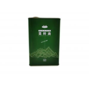 China ROHS Tinplate PMS Olive Oil Tin Container 0.25mm Thickness wholesale
