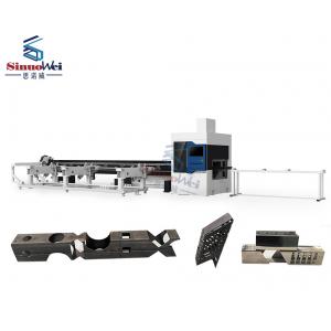 China Circular / Square Tube Laser Cutting Machine with 2000W-3000W Power Range supplier
