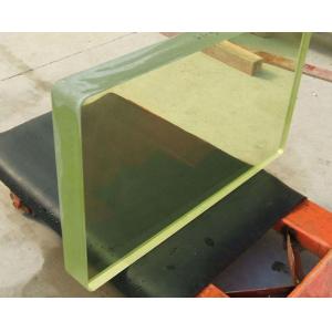2.4 * 1.2m Radiation Shielding Glass , 8 - 150mm Lead Glass For X Ray Rooms