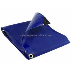 China Waterproof Heavy Duty Customized Color PVC Coated Tarpaulin for Inflatable Boat Fabric supplier