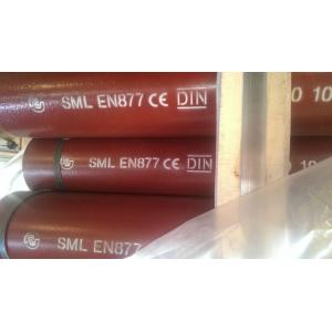 SML conduz as tubulações da tubulação EN877/ferro fundido DIN19522