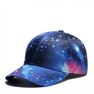 China High End Printed Baseball Caps Sports Hats For Men Flat Or Curved Visor supplier