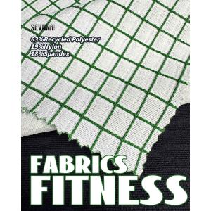 China Tissu en tricot double en polyester recyclé en fibres recyclées pour vêtements d'été / automne supplier