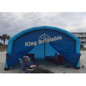 China 3*3m Unsealed  Inflatable Cube Tent For Event , Inflatable Camping Tents supplier
