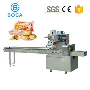 Automatic Bread Wrapping Machine / Frozen Puff Pastry Bakery Packaging Machine