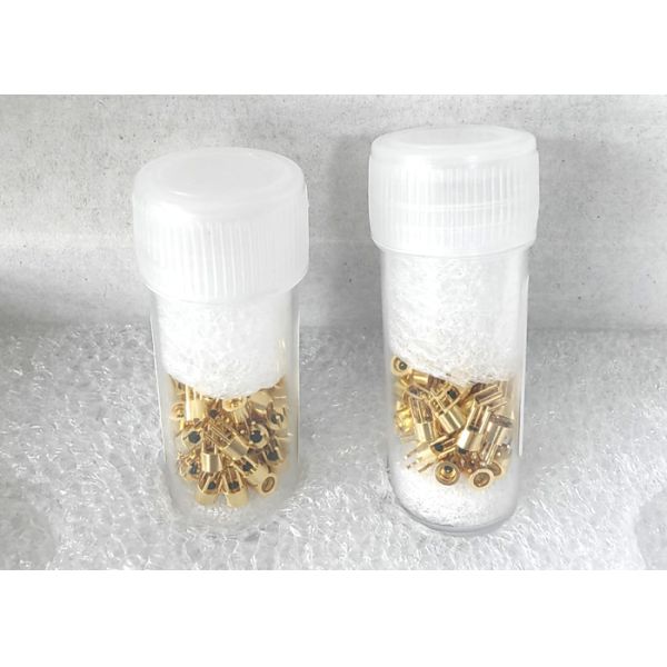 Space Saving or High-frequency RF Connector Hermetically Sealed CSMP Male Connector for PCB Soldering