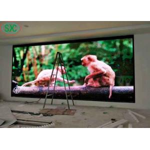 China High Definition RGB Led ScreenP6 Fixing Usage IP43 LED Advertising Display wholesale