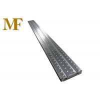 China 300m Width Galvanized Scaffolding Springboards Perforated Steel Deck Scaffolding Steel Plank on sale