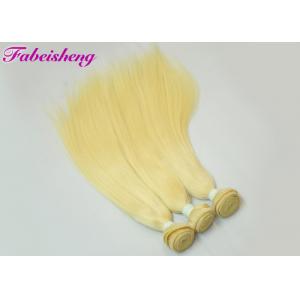 China 100 % Virgin Hair Grade 8A European Straight Weft Hair 613 Blonde Silky Straight supplier