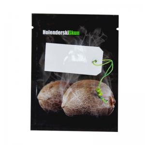 China Plastic Custom Weed Packaging Heat Sealing Smell Proof Zipper supplier
