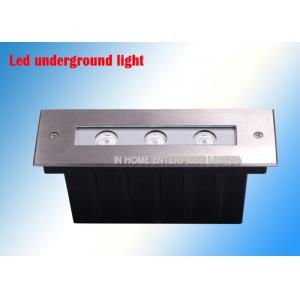 China Single Color Square 3W Led Underground Light  Inground Led Floor Light supplier