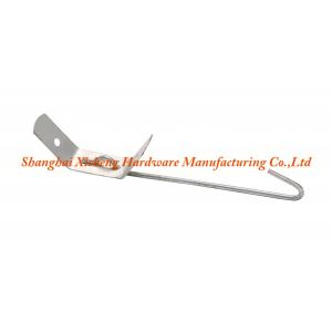 Spring Steel Wire Rope With Spring Clips , Nickel Plated Can Custization