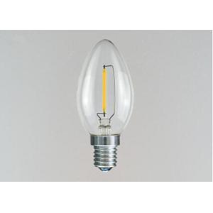 FG45 2W / 4W Yellow Filament LED Light Bulbs CE For Residential And Indoor