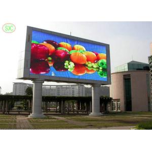 Steel And Aluminum Led Advertising Board P10 Outdoor Led Display smd3535 large outdoor led display screens