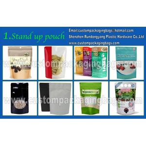 China Plastic Custom Packaging Stand Up Resealable Pet Food Bag With Zipper supplier