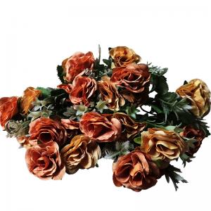 Arranjo de flor artificial do armário da tevê de Rose Dining Room Desktop da hortênsia da tela