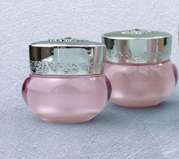 0.66oz 1oz 1.6oz luxury cream jar Palace Crown Acrylic cream plastic jar30g