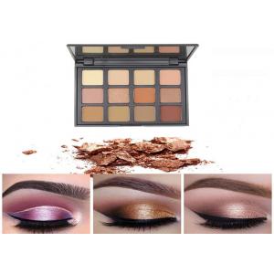 China Custom Eye Makeup Products Natural High Pigment Eyeshadow Palette For Beginners wholesale