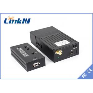 Spy HD Video Transmitter 1km NLOS COFDM Low Delay H.264 High Security AES256 Encryption 200-2700MHz