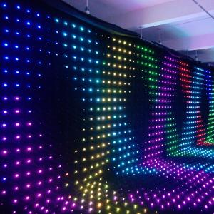 China Flexible LED Video Backdrop RGB 3in1 Stage LED Backdrop 2m High 3m Wide supplier