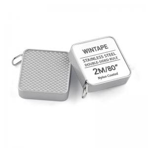 Wintape Custom Logo High Quality Mini  2M Tape Measure Zinc Case For Gift Promotion Durable Steel Measuring Tape