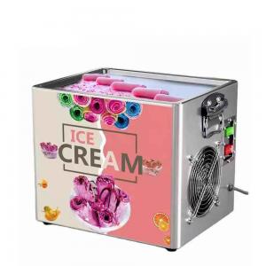 Table top Mini Fried Ice Cream Machine Professionals Maker