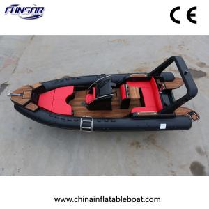 New Type Rib Boat Fiberglass Hull Suitable for Big Family or Travel Agency (FHH-R700)