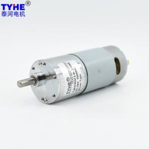 China 37mm Gearbox RS555 12v 24V Dc Geared Motor High Torque Low Rpm 10rpm supplier