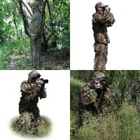 China All Weather Camouflage Ghillie Suit Polyester 3D Ghillie Suit on sale
