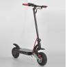 Black Electric Kick Scooter 10 Inch Dual Motor Off Road Electric Scooter Easy To